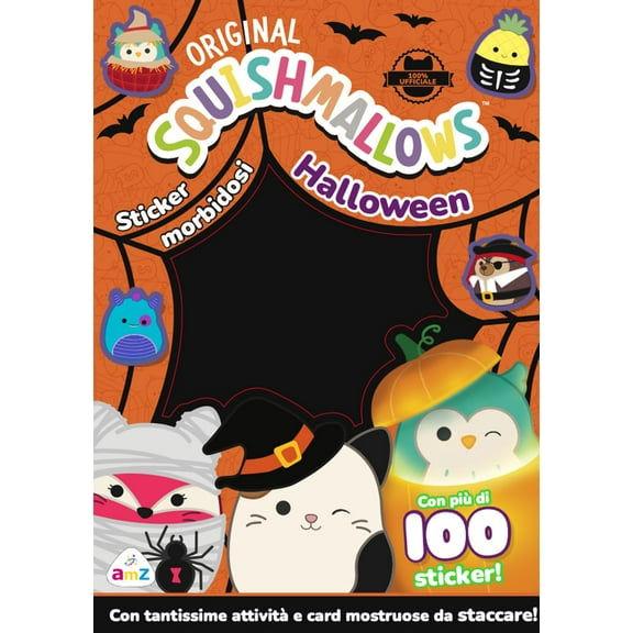 AA.VV. Squishmallows. Sticker morbidosi Spooky. Ediz. a colori (Paperback)