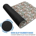 thumbnail image 6 of Long Mouse Pads for Desk,Brown Cartoon Unicorn Pattern Desk Mats on Top Of Desks, Desk Mouse Pad Extra Large with 3mm Non-Slip Base and Stitched Edge for Gaming,Office,Work,Home 31.5"x11.8", 6 of 6