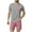 Red, variant on Clothes Under $10! ZhiZhuang Men's Striped Pajama Sets 2-piece Lounge Sleep Sets Soft Comfy Sleepwear Men Short Sleeves and Shorts Pjs Set