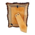 thumbnail image 2 of Foreside Home and Garden Rustic Live Edge 4 x 6 inch Decorative Wood Picture Frame, 54, Brown, 2 of 5
