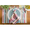 thumbnail image 5 of Juego de manteles individuales DII Summer Stripe, reversible, 13 x 19 pulgadas, poliéster, 5 of 5