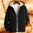 thumbnail image 2 of Vedolay Men's Jacket Open Front Jacket Long Sleeve Leopard Print Cardigan Outerwear Black,L, 2 of 4