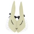 thumbnail image 3 of Disfraz infantil Yuyangstore Conejo de media cara elegante Verde con borde de encaje, 3 of 8