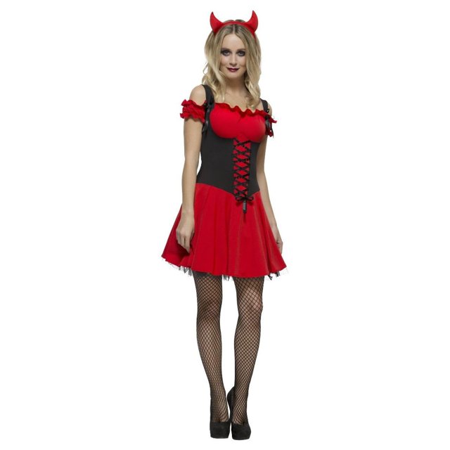 Fever Womens Wicked Devil Costume Set
