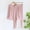 Pink, variant on Women's Pajamas Sets Ski Breathable Long Johns Base Layer Lace Sets V Neck Soft Lightweight Warm Sleepwear Suit White XL