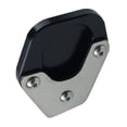 thumbnail image 7 of Motorcycle Kickstand Pad Support Modification Anti- Foot Stand Extension for 2018 2019 Black, 7 of 7