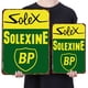 thumbnail image 2 of Chapa Metal Vintage BP SOLEXINE Pintura Hierro Rectangular Pared 30x40cm, 2 of 9