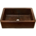 thumbnail image 3 of Novatto TCK-001AN Farmhouse Antique Copper Kitchen Sink, 3 of 7