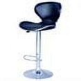 thumbnail image 4 of BestChair Swivel Curved Back Bar Stools, Black (Set of 2), 4 of 7