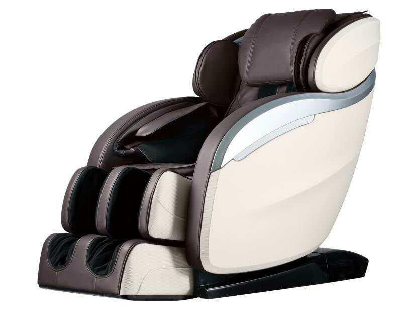 Electric Full Body Shiatsu Massage Chair Recliner Zero Gravity Wheat