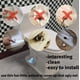 thumbnail image 4 of Tapas de pernos de inodoro de cerámica, animales decorativos, tapas de pernos de inodoro de porcelana de rana, divertido gato lindo pájaro oso pez tortuga conejito, 4 of 5