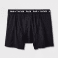 thumbnail image 3 of Pair of Thieves Men's Floral Print Super Fit Boxer Briefs 2pk - Black/White, Medium, 3 of 3