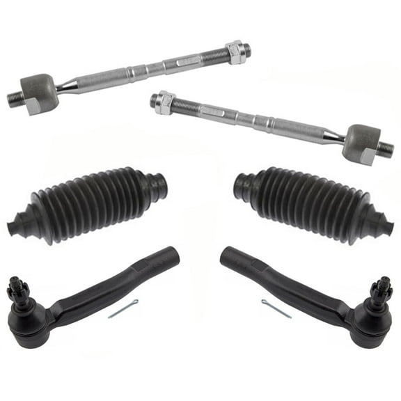 Front Left & Right Inner and Outer Tie Rods For Toyota Highlander 2008-2019