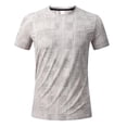 thumbnail image 4 of Kalauyu Men's Short Sleeve UPF 50+ T-Shirt Quick Dry Workout Athletic Running Swim Tops Tee Rash Guard Performance Shirts, 4 of 9