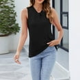 thumbnail image 6 of Women's Tank Top Sport Sleeveless Cotton T-Shirt Athletic Workout Vest Lightweight Yoga Tee Shirt Summer Breathable Tank Tops, 6 of 7