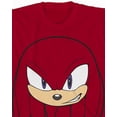 thumbnail image 4 of Sonic The Hedgehog T-Shirt Boys' Knuckles Big Face Kids Short Sleeve Tee, 4 of 5