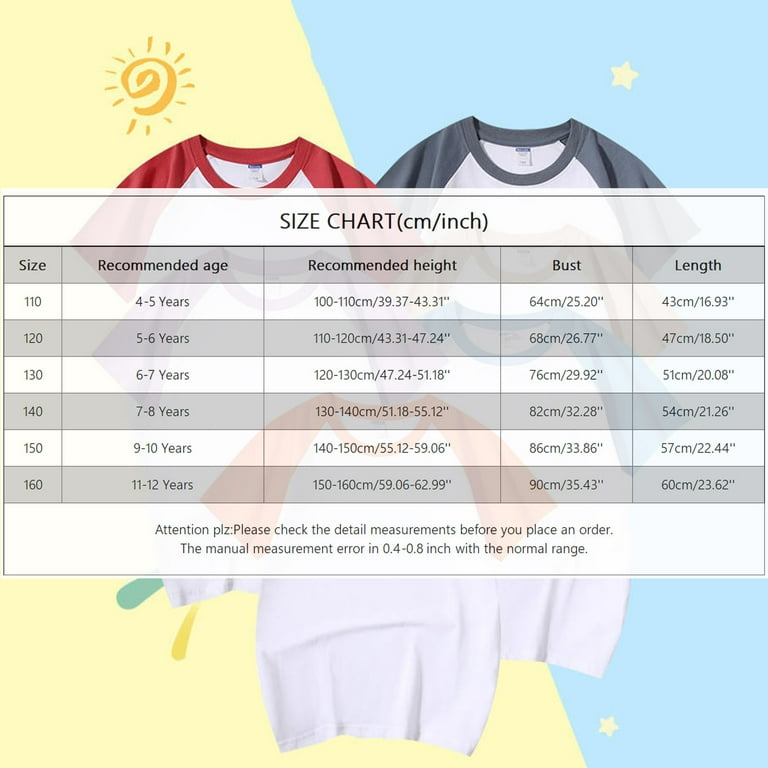 LUOGENLI Boys Shirts Year Old Kids Boys Girls Casual Short