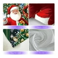 thumbnail image 4 of ‌Christmas Door Cover - Santa Claus & Tree Holiday Decor,Waterproof,Reusable,Christmas Party Decorations,Holiday Home Decor,Festive Wall Decor,35x71in‌‌, 4 of 8