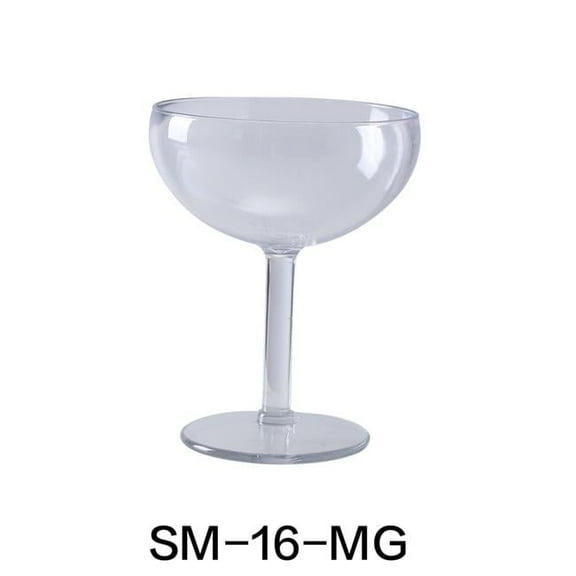 Yanco  16 oz Stemware Margarita Glass, Clear - 4.75 x 6.5 in. - Pack of 24