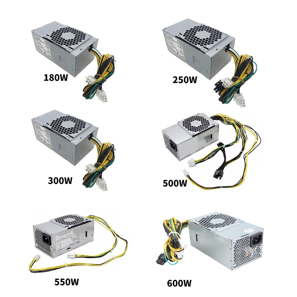 Tizuqe Efficient Desktop Computer Case Power Supply with Low Noise for PC Switching
