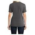 thumbnail image 2 of Ladies Core Cotton Tee Charcoal 3XL, 2 of 6
