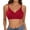 Red, variant on Women Seamless Push Up Bra Comfortable Cloud Latex Underwear Sexy U Back Design for Daily Wear and