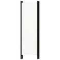 thumbnail image 3 of vidaXL 4-Panel Free Standing Fabric Folding Room Divider Screen White 200x180 cm, 3 of 5