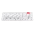 thumbnail image 3 of Retro Keycaps, Durable Mechanical Keyboard   For Home For Internet Bar For Office Rhinestone White, 3 of 8