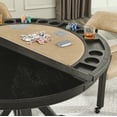 thumbnail image 7 of Steve Silver Rylie 6PC Dining Set with Game Top, Black, 7 of 7