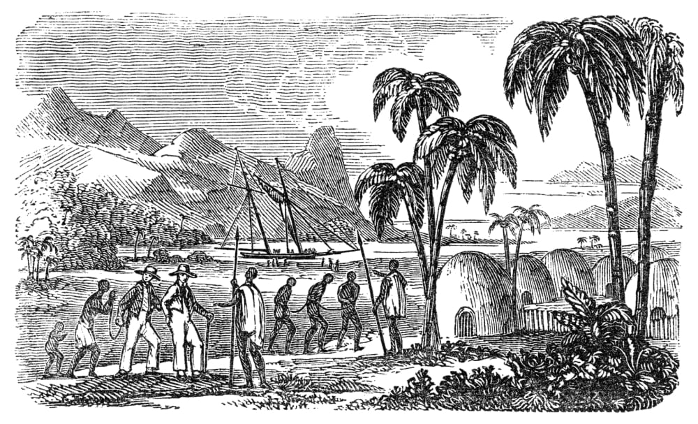 Sierra Leone Slave Trade. Nslave Traders Of Sierra Leone. Wood