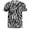 Black, variant on toraway Summer Clothes Mens Shirts Casual Stylish Summer Turtle Male Spring and Autumn All Print Short Sleeve Round Neck T Shirt Floral Fashion Trend Bottoming Shirt Tops XXL