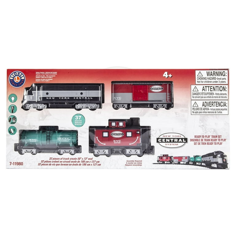 Lionel New York Central Ready to Play Battery Powered Train Set