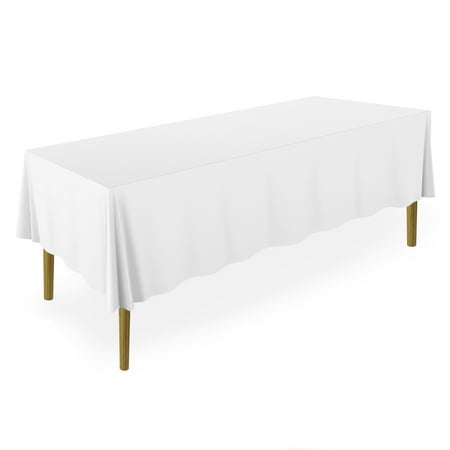 Lann's Linens - 20 Premium Tablecloths for Wedding / Banquet / Restaurant - Rectangular Polyester Fabric Table Cloths (Multiple Colors & Sizes)