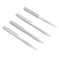 thumbnail image 3 of Hardware, 4 piezas de cortador para tallar en forma de V, punta de fresa en forma de punta, broca de grabado, durabilidad probada en el tiempo, 3 of 14