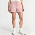thumbnail image 6 of Yievot Women's High Waisted Casual Shorts 5 Inch Inseam Drawstring Relaxed Fit Summer Outdoor Hiking Shorts, 6 of 8