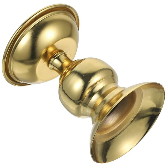 GOOHOCHY 1Set Golden Alloy Oil Lamp for Home Decoration Adjustable Light Kerosene Burning 12.50X9.00X9.00CM