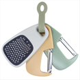 thumbnail image 1 of Juego de Utensilios de Cocina de 3 Piezas, Pelador de Verduras, Pelador en , Molinillo de /Jengibre, Accesorios de Herramientas de Cocina Apilables, 1 of 5