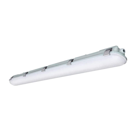 4ft. White 5850Lumens Integrated LED Vapor Tight Light Garage Light with 3500k/4000k/5000k Selectable 0-10V Dimmable