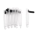 thumbnail image 2 of S SERENABLE 10 Pieces Fishing Rod Protection Cap for Fishing Tips - Protection Cover - Clear M, 2 of 8