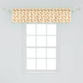 thumbnail image 2 of Ambesonne Goldfish Window Valance, Exotic Aquarium Orange, 54" X 12", Orange Pale Orange, 2 of 3