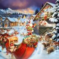 thumbnail image 2 of Christmas Blind Box Jigsaw Puzzle Christmas Countdown Calendar 1008Pcs Jigsaw Puzzle, 2 of 4