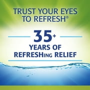 (2 pack) Refresh Relieva PF Preservative-Free Artificial Tears Lubricant Eye Drops, 10 ml