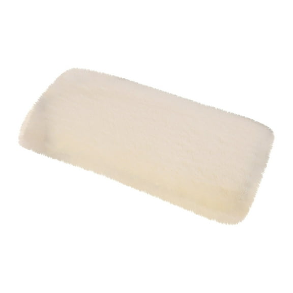 Furry Car Armrest Cover Car Center Console Cover Pad Car Soft Console Pad Wool Armrest Seat Cover Protector Universal Fit for Most Vehicles