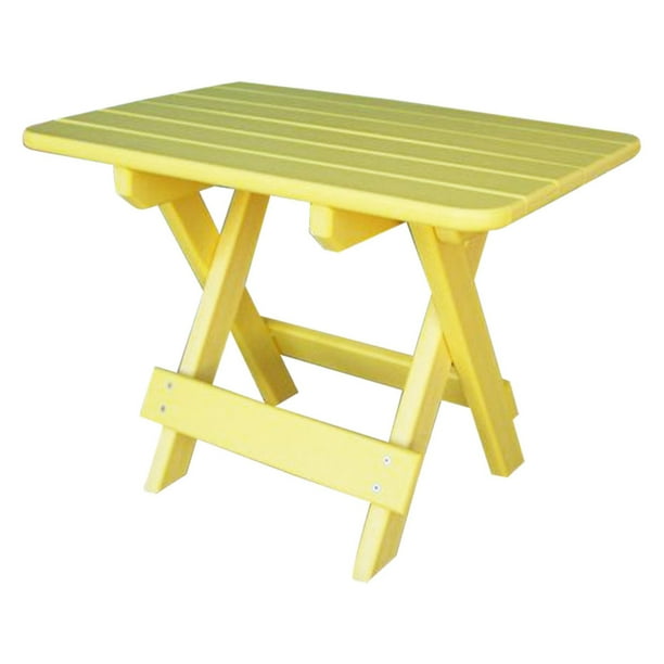 Phat Tommy Recycled Plastic Folding Patio Side Table