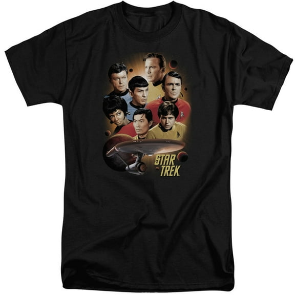 Star Trek - Heart Of The Enterprise - Tall Fit Short Sleeve Shirt - XX-Large