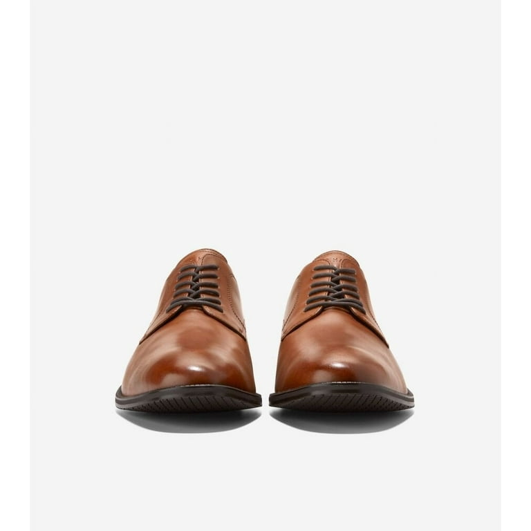 Cole Haan Mens Modern Classics Plain Toe Oxfords British Tan