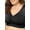 Black, variant on Instant Shaping Seamless Leisure Bra 1202H