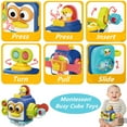 thumbnail image 3 of Mordedor para bebés ELLECK Busy Cube de 6 a 12 meses y 1 a 3 años, 3 of 6