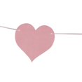 thumbnail image 2 of banderas banderas para de fotografía, banderines de fieltro, decoración para colgar , bricolaje Rosado perfecl Banderas del corazón, 2 of 8