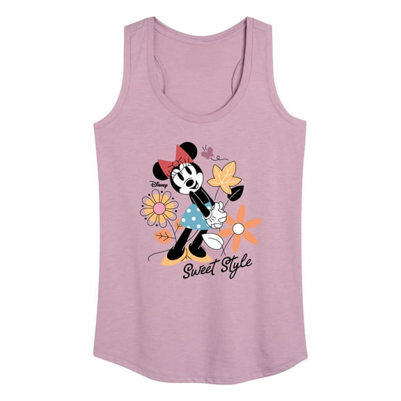 Disney - Minnie Mouse - Sweet Style - Women's Racerback Tank Top